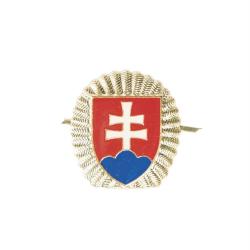 Insigne de coiffure de l'arm&eacute;e tch&egrave;que d'occasion, lot de 20 - Argent