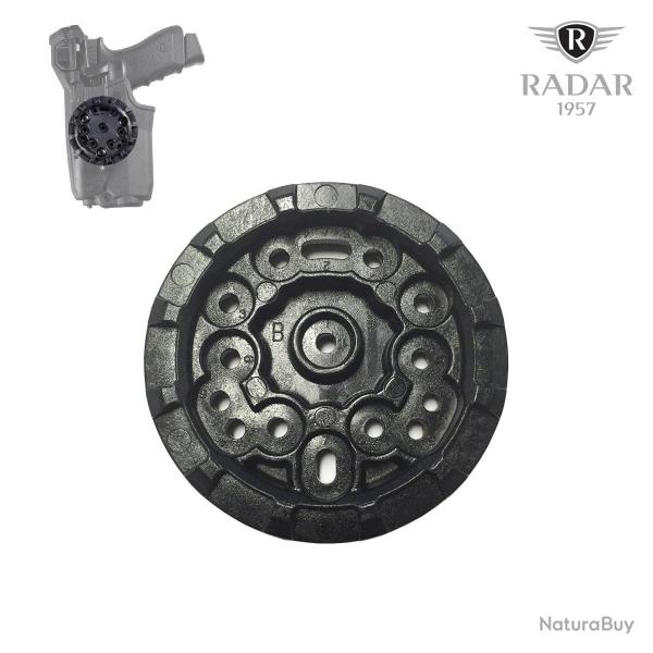 Interface m�le RDC Evo Radar 1957 multiposition � monter - Noir