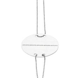 Jeu de plaques d'identification Mil-Tec en acier inoxydable - Autre