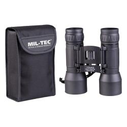 Jumelles pliantes Mil-Tec 10x42 objectif 42 mm 457 g avec &eacute;tui - Noir