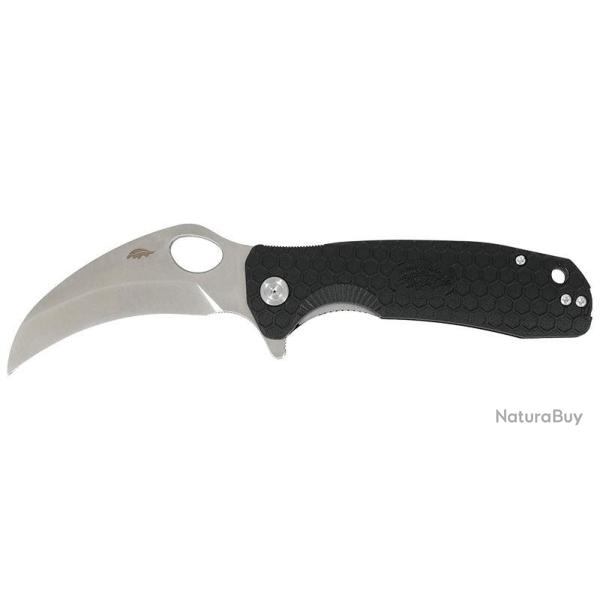 Karambit Honey Badger Medium Claw acier 8Cr13MoV lame 92 mm - Noir