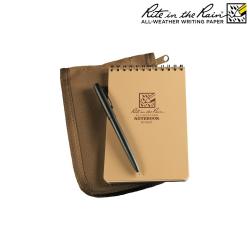 Kit carnet 10 x 15 cm Rite In The Rain housse Cordura - Beige