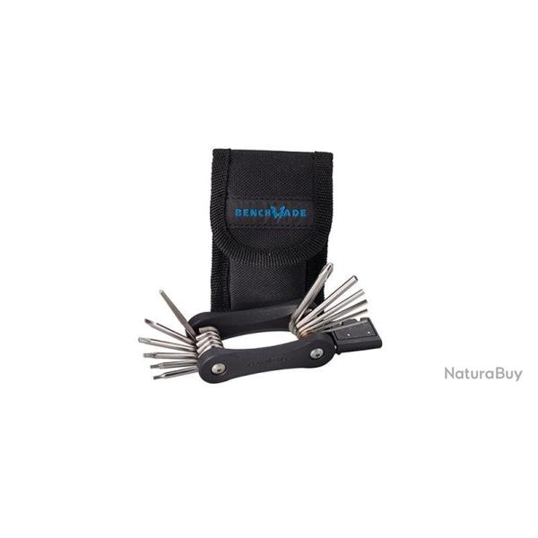 Kit d'outils pliant Benchmade � embouts Torx T6 T8 T10 et cl�s - Autre