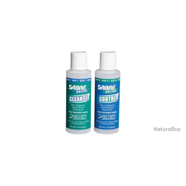 Kit de d�contamination Sabre Red DECON Cleanse & Soothe - Autre