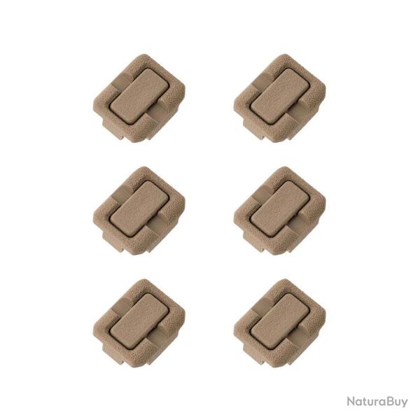 Kit de guidage de c�bles WCK M-LOK Magpul 6 ensembles - Coyote