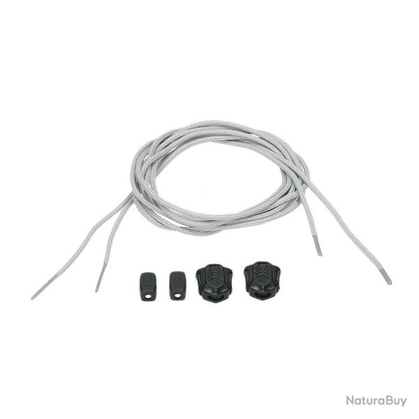 Kit de lacets de rechange Haix pour chaussures CONNEXIS - Argent