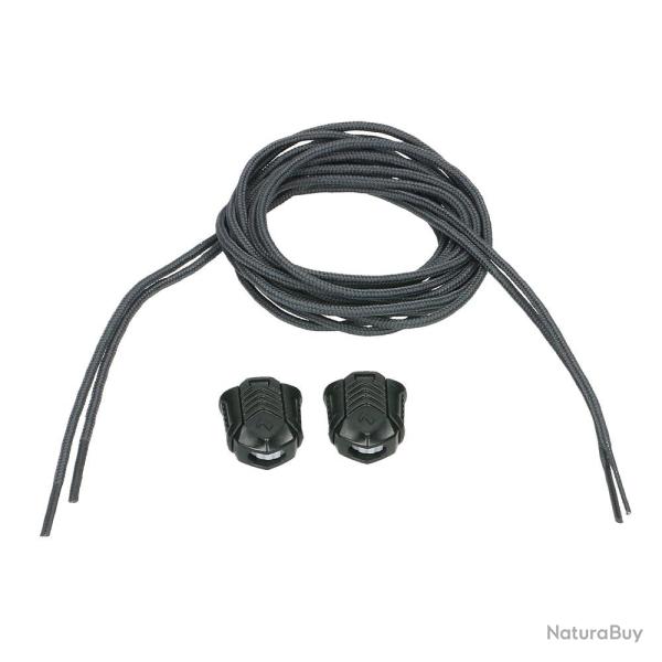 Kit de lacets de rechange Haix pour chaussures CONNEXIS Force - Graphite