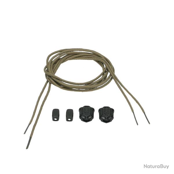 Kit de lacets de rechange Haix pour chaussures de s�curit� - Coyote