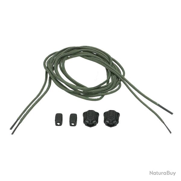 Kit de lacets de rechange Haix pour CONNEXIS Safety+ GTX - Vert olive