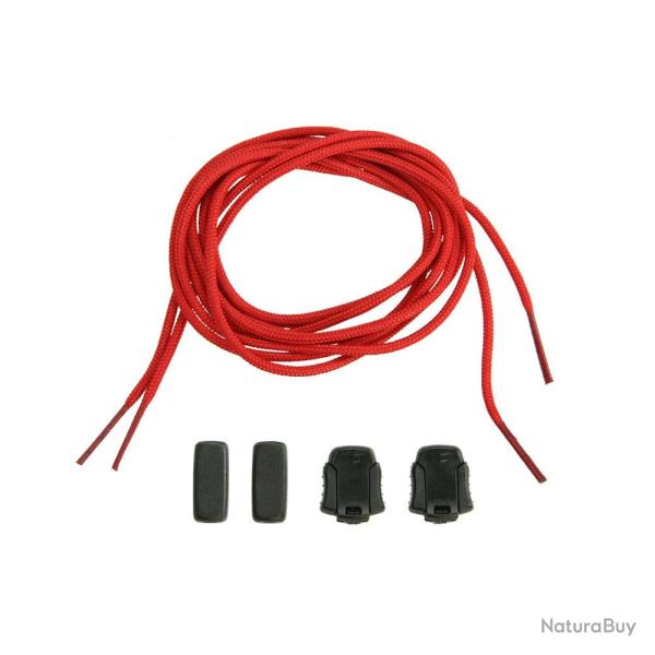 Kit de lacets Haix Smart Lacing pour BLACK EAGLE Adventure et Safety - Rouge