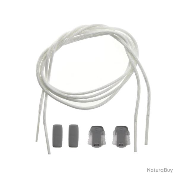 Kit de lacets Haix Smart Lacing pour BLACK EAGLE Air basses - Blanc
