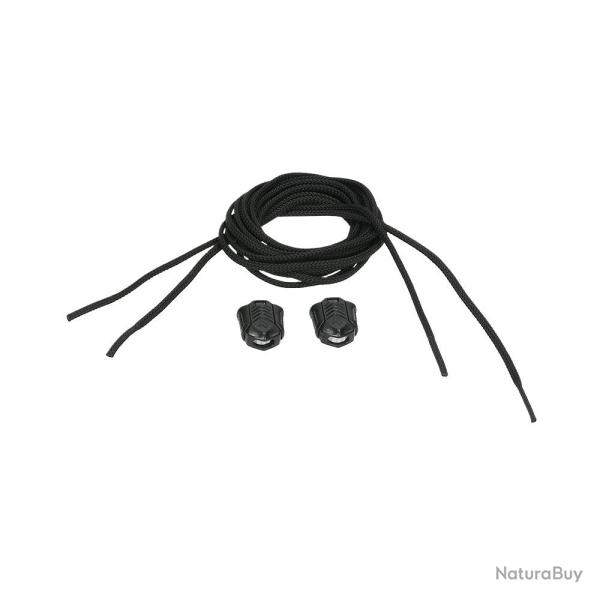 Kit de lacets Haix Smart Lacing pour BLACK EAGLE EVO Tactical - Noir / 120 cm