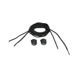 Kit de lacets Haix Smart Lacing pour BLACK EAGLE EVO Tactical - Noir / 140 cm