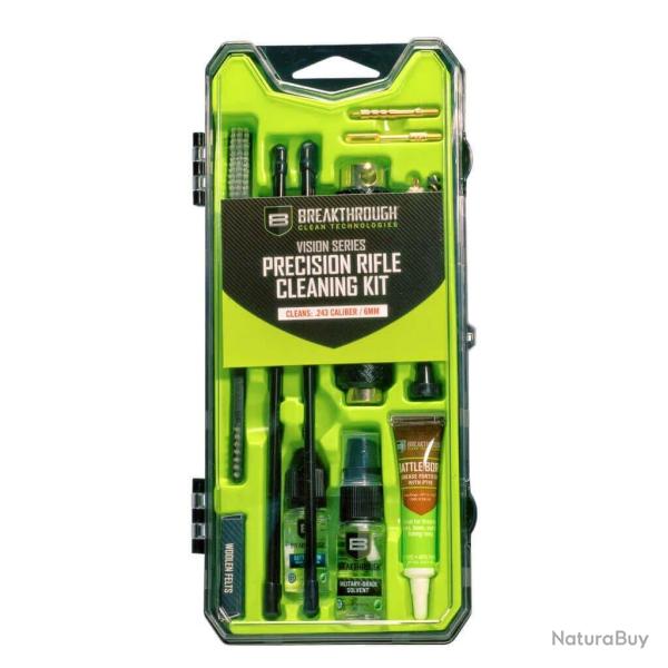 Kit de nettoyage Breakthrough Vision Series mallette rigide - Autre / cal .243 / 6 mm