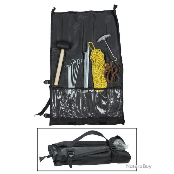 Kit de piquets Mil-Tec Tent Set avec maillet arrache-piquet - Autre