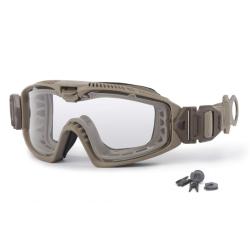 Kit masque balistique ESS Influx ventilation AVS r&eacute;glable - Coyote / Sangle standard