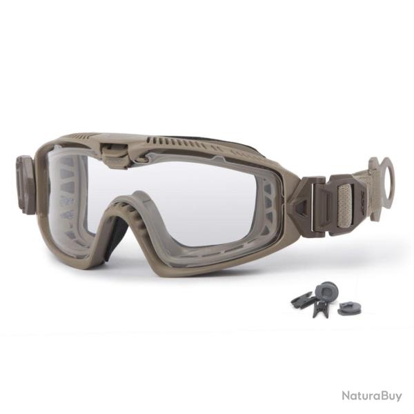 Kit masque balistique ESS Influx ventilation AVS r�glable - Coyote / Sangle standard