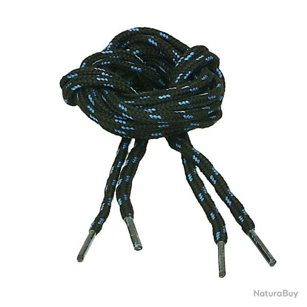 Lacets de rechange Haix 120 et 130 cm pour chaussures - Noir / 120 cm