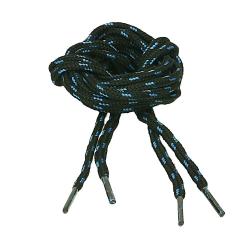Lacets de rechange Haix 120 et 130 cm pour chaussures - Noir / 130 cm