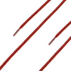Lacets de rechange Haix 180 et 200 cm pour chaussures - Rouge / Noir / 180 cm