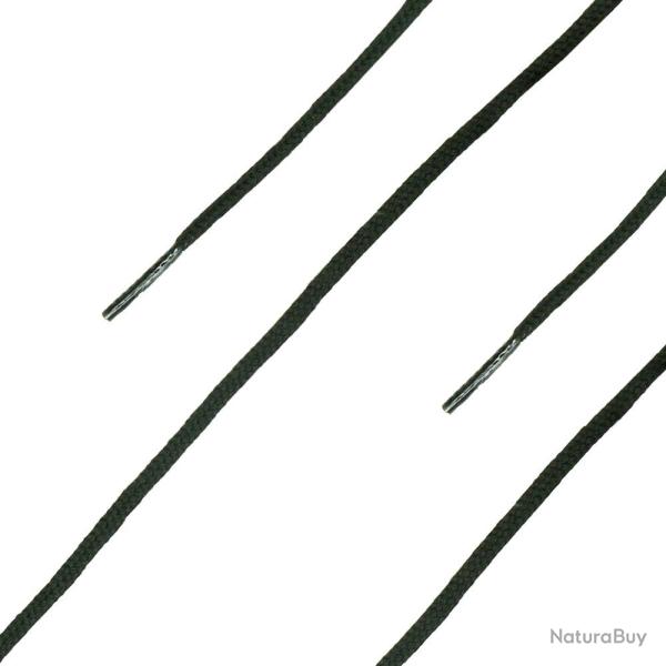 Lacets de rechange Haix pour chaussure Office cuir longueurs - Noir / 80 cm