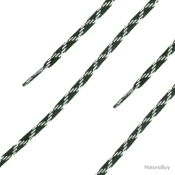 Lacets Haix en Nomex pour Airpower, Fire Flash et Special - Noir / Gris / 95 cm