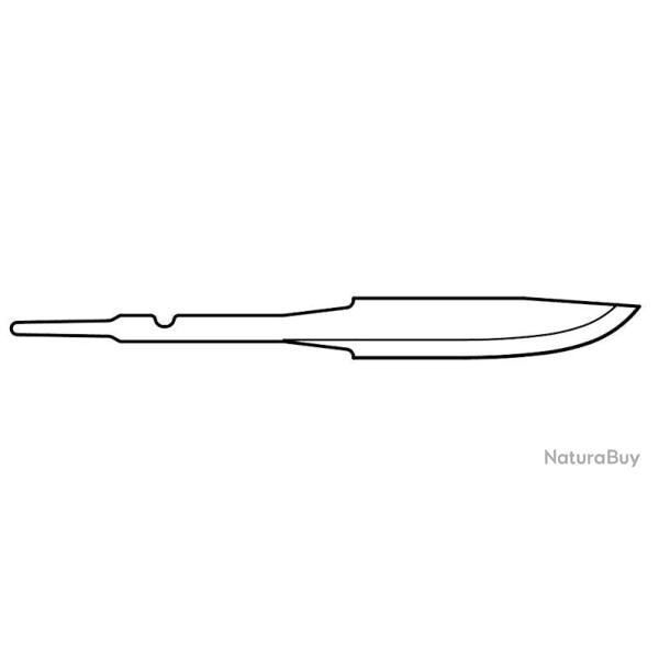 Lame seule Morakniv Classic n�1/0 acier au carbone 92 mm - Autre