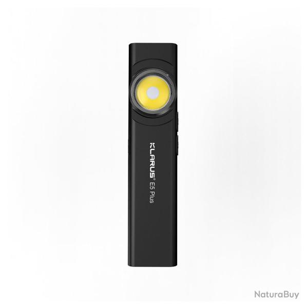 Lampe de casque Klarus E5 PLUS 650 lumens port�e 32 m IPX4 - Noir