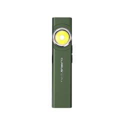Lampe de casque Klarus E5 PLUS 650 lumens port&eacute;e 32 m IPX4 - Vert Olive