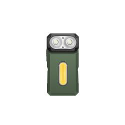 Lampe de casque Klarus E8 1 000 lumens port&eacute;e 110 m IPX6 - Vert Olive