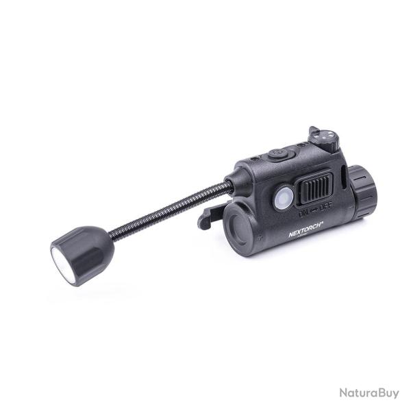 Lampe de casque Nextorch rSTAR 80 lumens port�e 12 m IPX4 - Noir