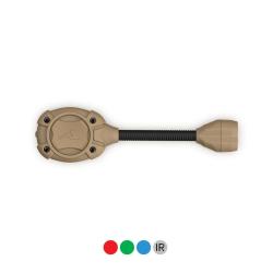 Lampe de casque Princeton Tec Switch RGB MPLS 10 lumens - Coyote / LED infrarouge