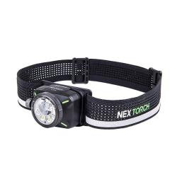 Lampe frontale Nextorch eSTAR 1 300 lumens port&eacute;e 205 m IP67 - Noir