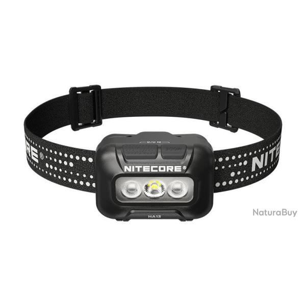 Lampe frontale Nitecore HA13 RGB 350 lumens port�e 80 m - Noir