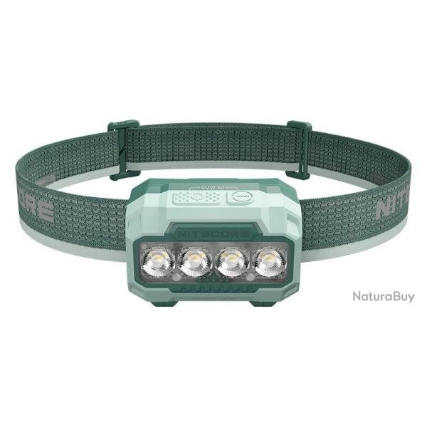 Lampe frontale Nitecore HA23 UHE 600 lumens port�e 132 m - Vert