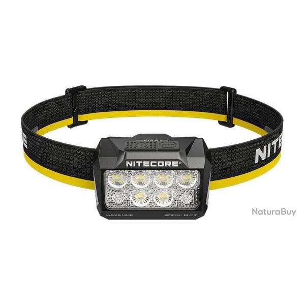 Lampe frontale Nitecore HA25 UHE 800 lumens port�e 120 m - Noir
