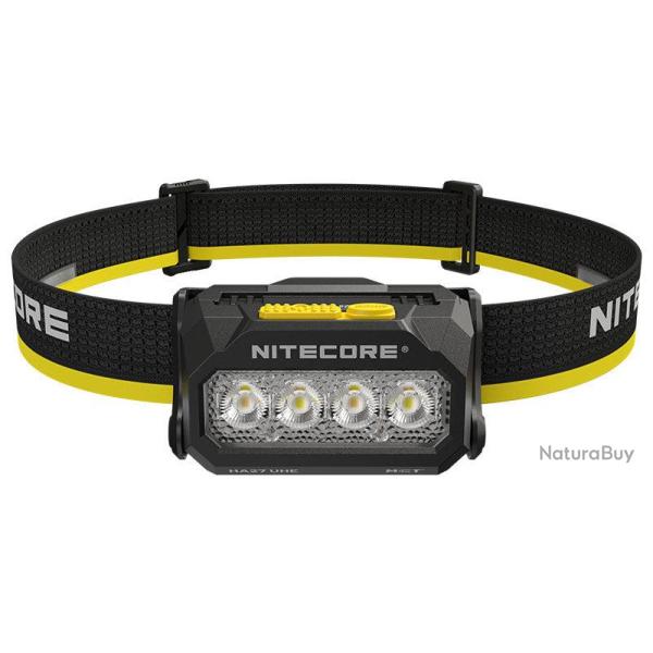 Lampe frontale Nitecore HA27 UHE 800 lumens port�e 150 m - Noir
