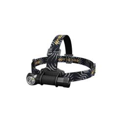 Lampe frontale Nitecore HC33 1 800 lumens port&eacute;e 187 m &eacute;tanche - Noir