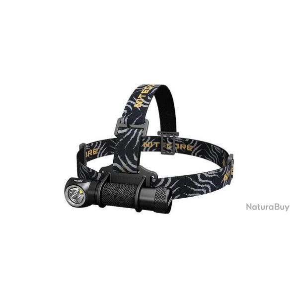 Lampe frontale Nitecore HC33 1 800 lumens port�e 187 m �tanche - Noir