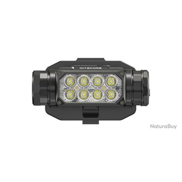 Lampe frontale Nitecore HC65M UHE 2 000 lumens port�e 222 m - Noir