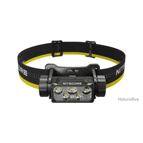 Lampe frontale Nitecore HC70 UHE 1 600 lumens port�e 156 m - Noir