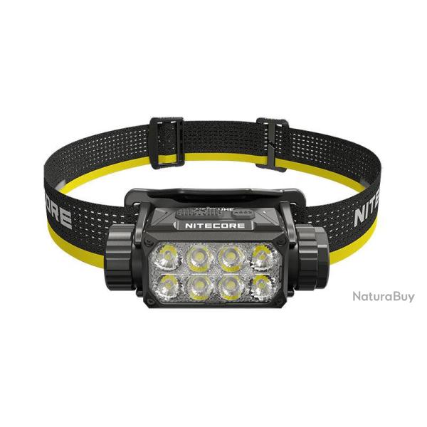 Lampe frontale Nitecore HC75 UHE 3 000 lumens port�e 192 m - Noir