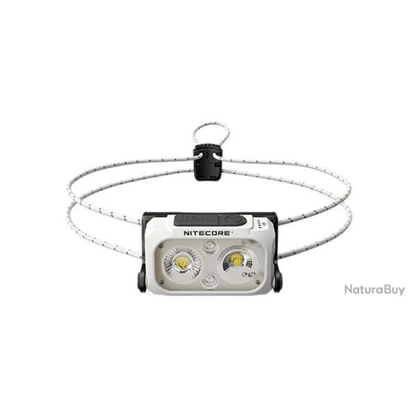 Lampe frontale Nitecore NU21 360 lumens port�e 58 m - Blanc