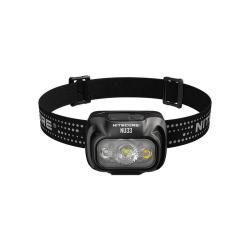 Lampe frontale Nitecore NU33 700 lumens port&eacute;e 135 m - Noir