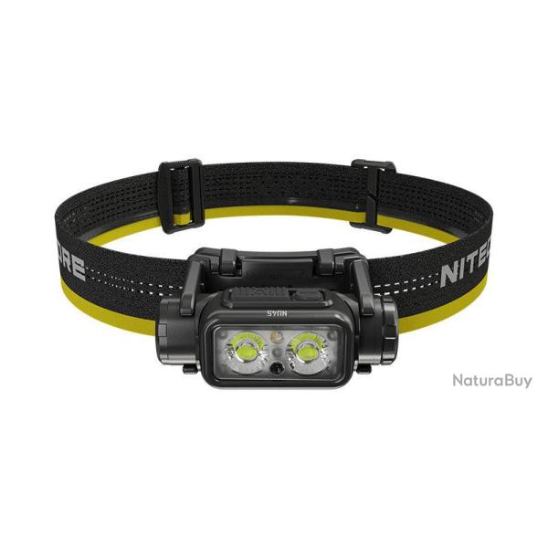 Lampe frontale Nitecore NU45 1 700 lumens port�e 172 m - Noir