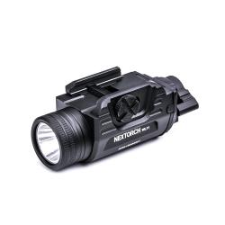 Lampe pour arme Nextorch WL11 650 lumens port&eacute;e 130 m IPX7 - Noir