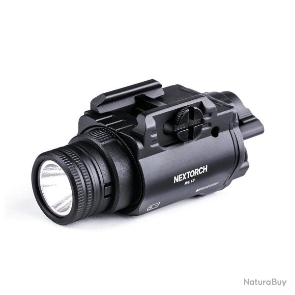 Lampe pour arme Nextorch WL13 1 300 lumens port�e 180 m IPX7 - Noir