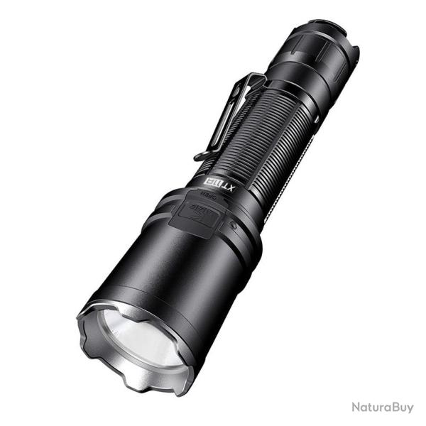 Lampe tactique Klarus XT11R 1 300 lumens port�e 300 m IPX8 - Noir