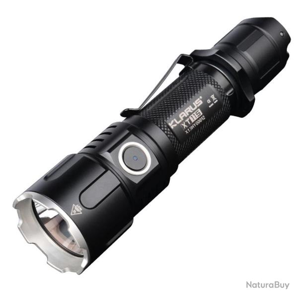 Lampe tactique Klarus XT11S 1 100 lumens port�e 330 m IPX8 - Noir