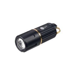 Lampe torche ASP DOT USB rechargeable 130 lumens en aluminium - Noir